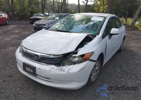 2012 Honda Civic Lx из США, поврежденный, VIN 2HGFB2F54CH574492